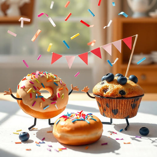 Battle of the Breakfast Brigade: Doughnuts vs. Muffins—Who’s Got the Morning Mojo?